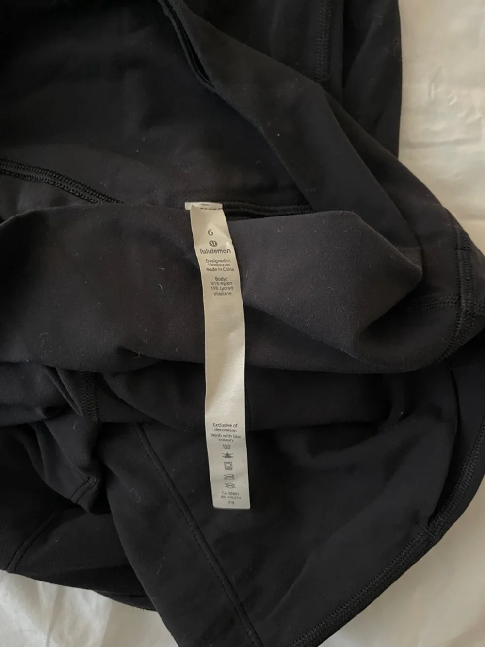 lululemon athletica Black High-Rise Yoga Leggings